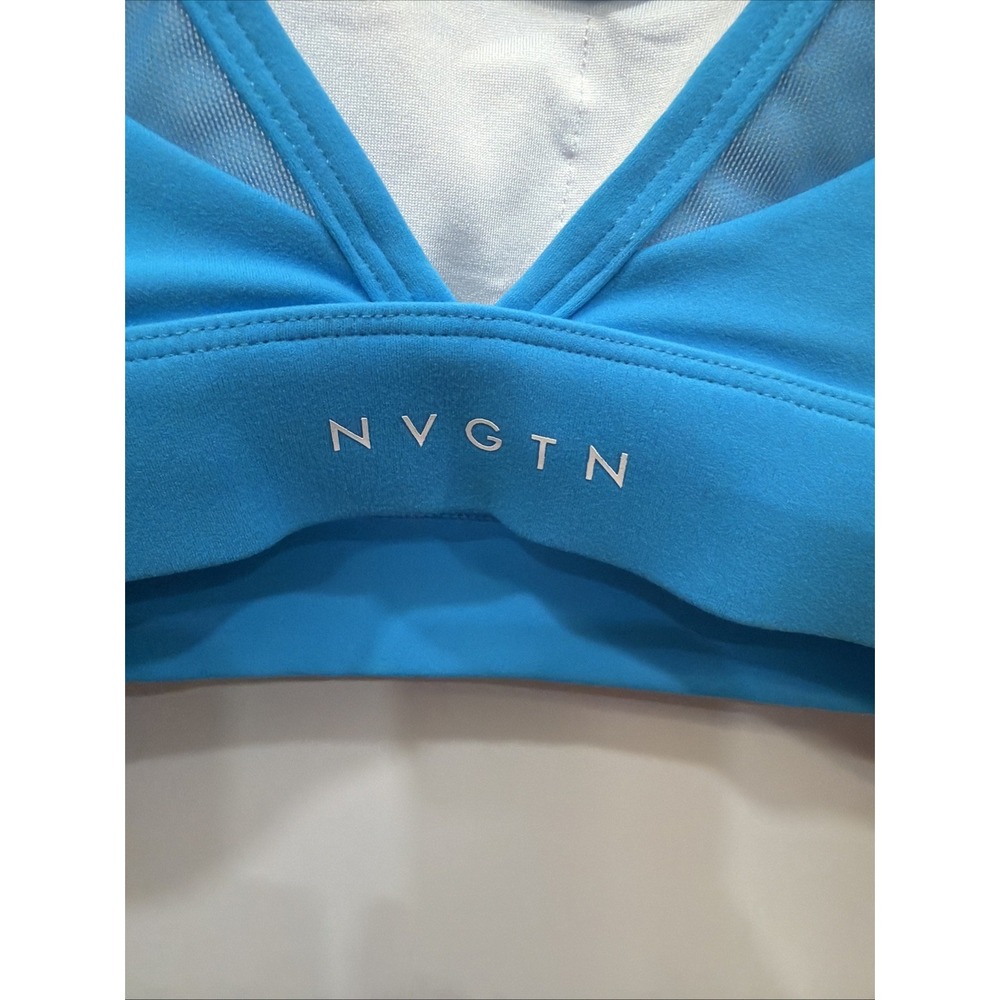 Nvgtn Dream Bra In Caribbean Size Medium New Yoga, Workout, Exercise, Sports Bra